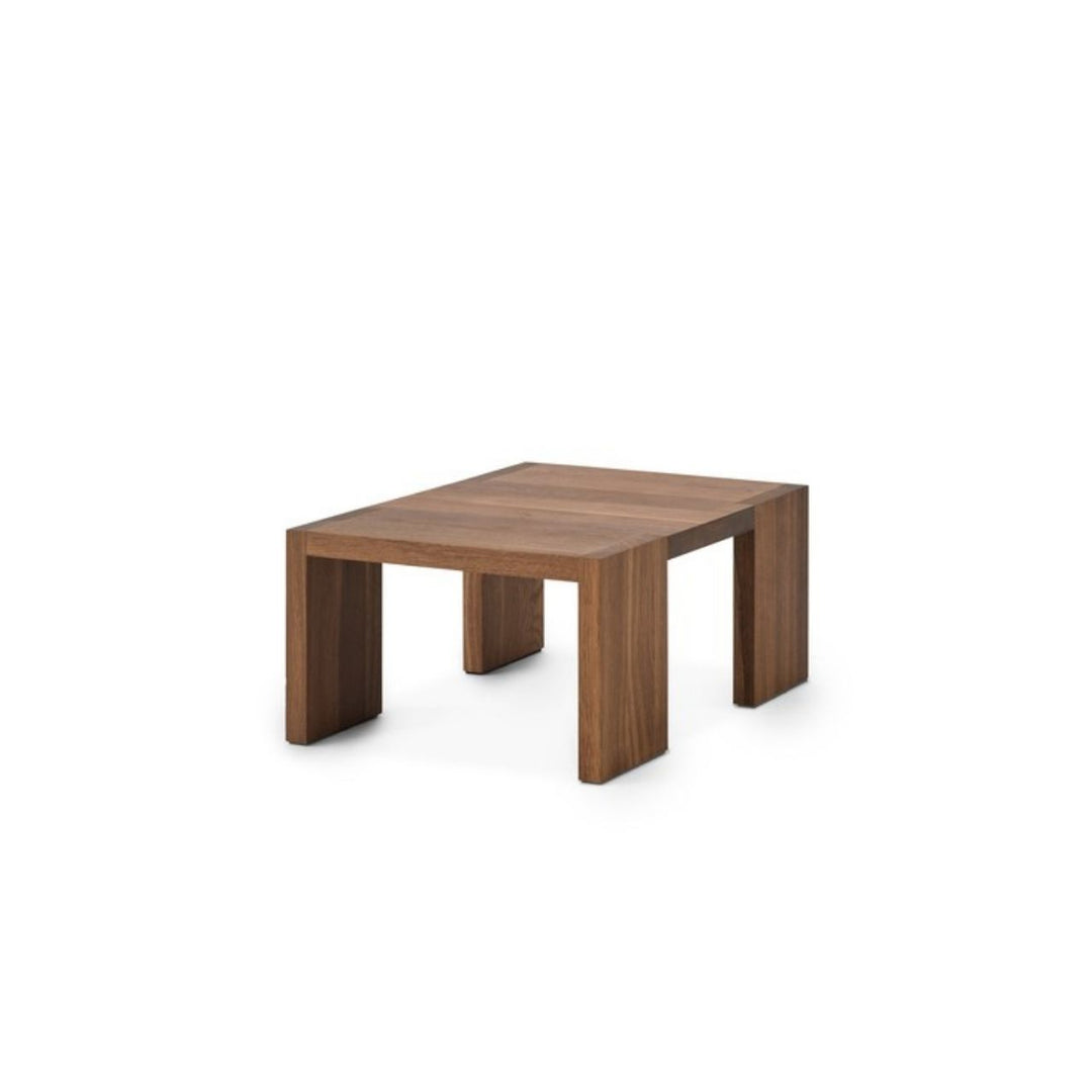 New Works Tenon Side Table Small, Smoked Oak