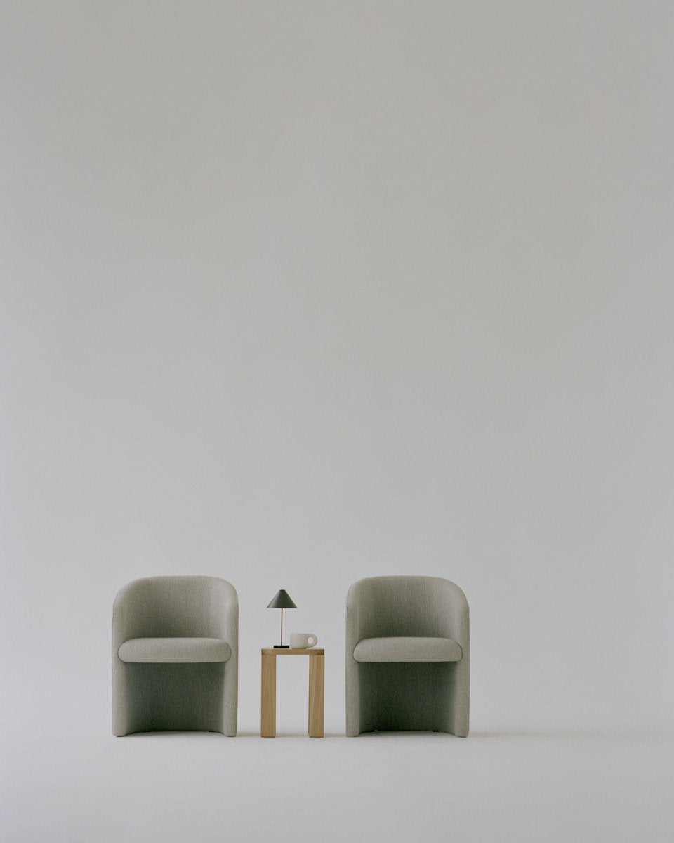 New Works Covent Club Stuhl, Hanf Bouclé