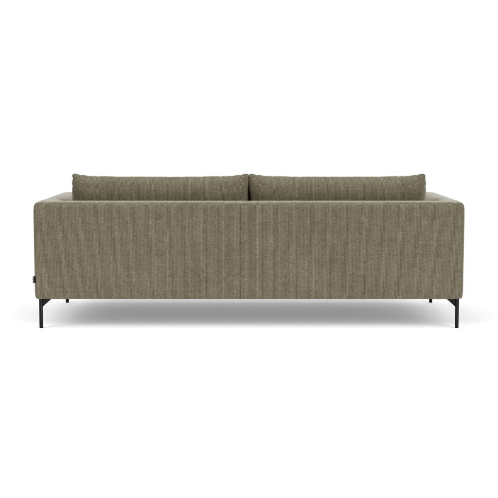 Noa 3 Personers Sofa - Free Sage, Black Metal
