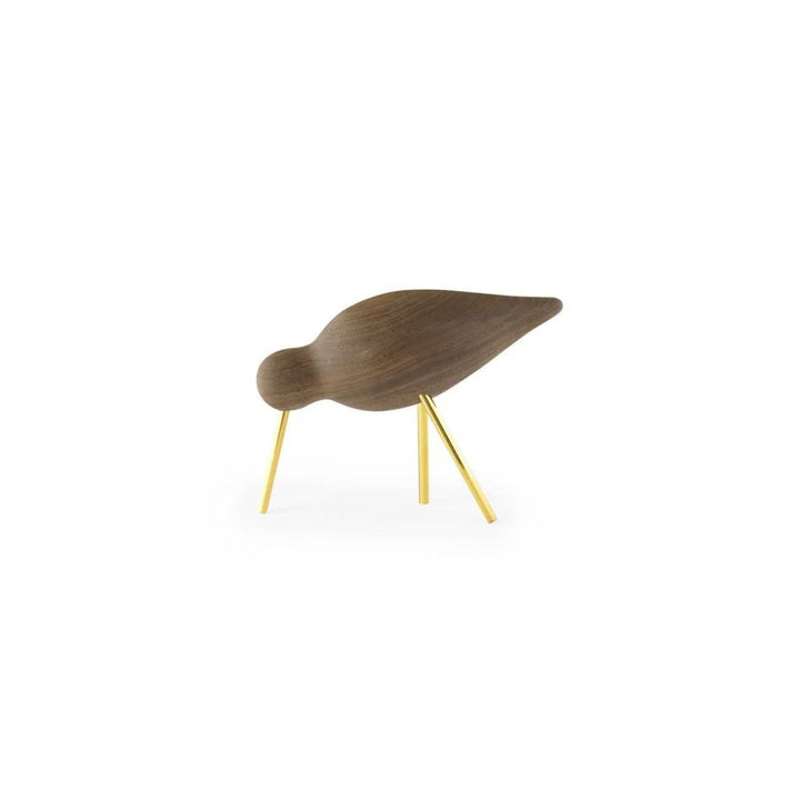 Normann Copenhagen Shorebird Medium - Walnuss / Messing