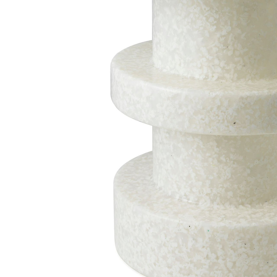 Normann Copenhagen Bit Skammel Stack, Hvid/Hvid