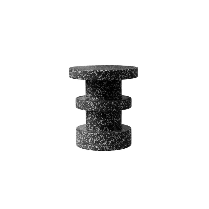 Normann Copenhagen Bit Skammel Stack, Sort/Hvid