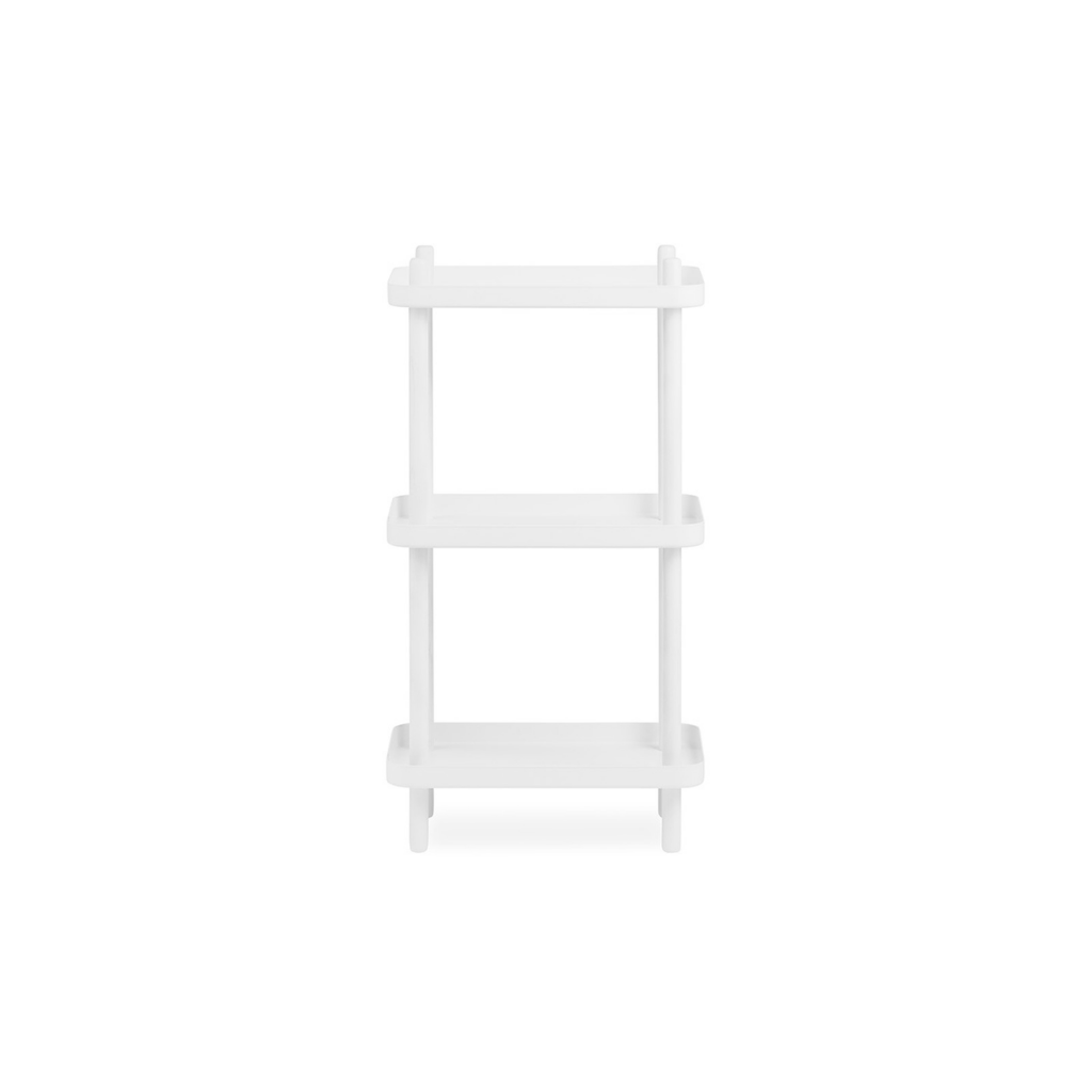 Normann Copenhagen Block Reol, Hvid/Hvid