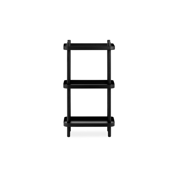 Normann Copenhagen Block Reol, Sort/Sort