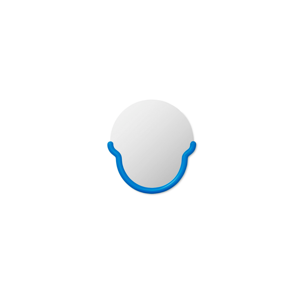Normann Copenhagen Bogin Spejl Medium, Blå