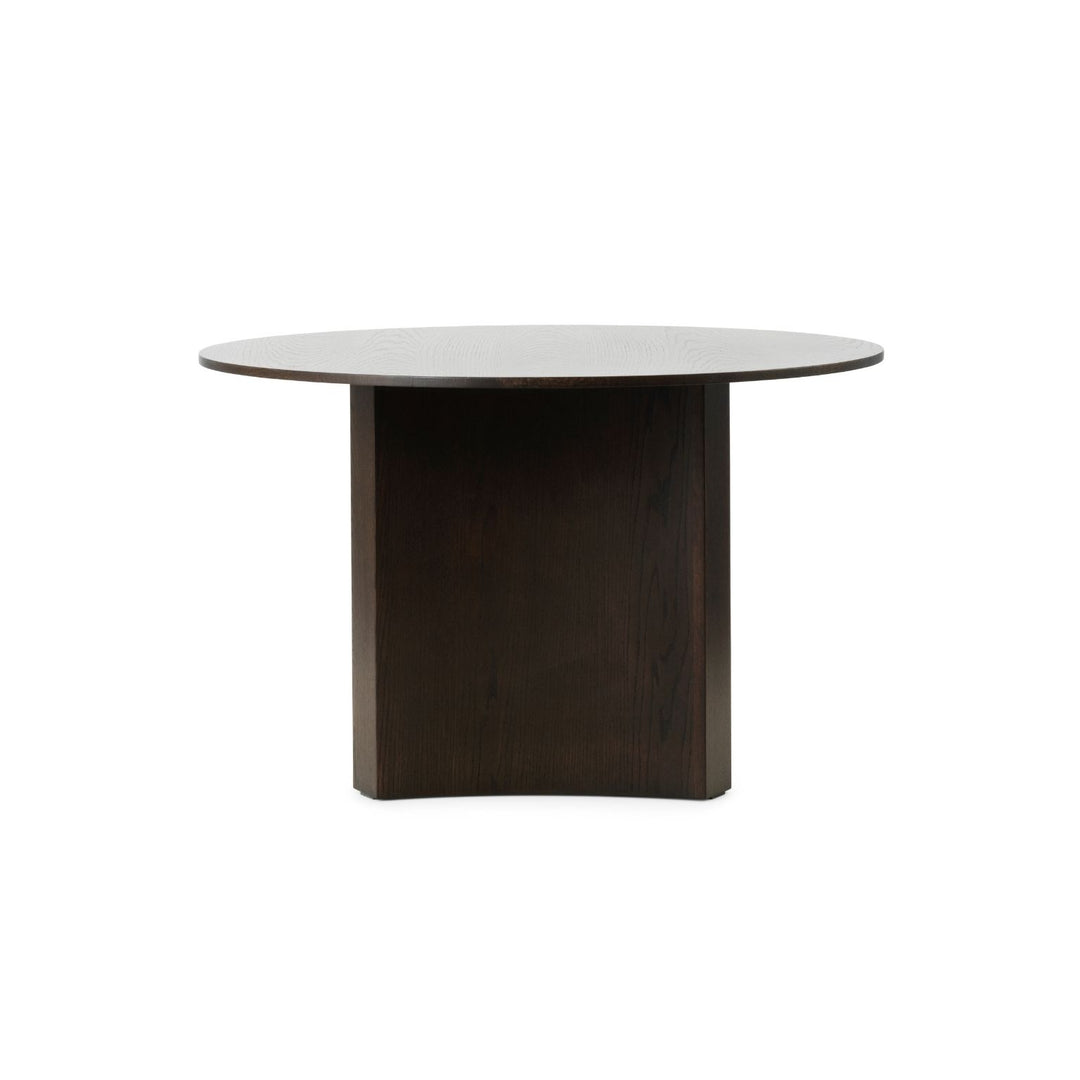 Normann Copenhagen Bue Spisebord Ø120, Røget Eg