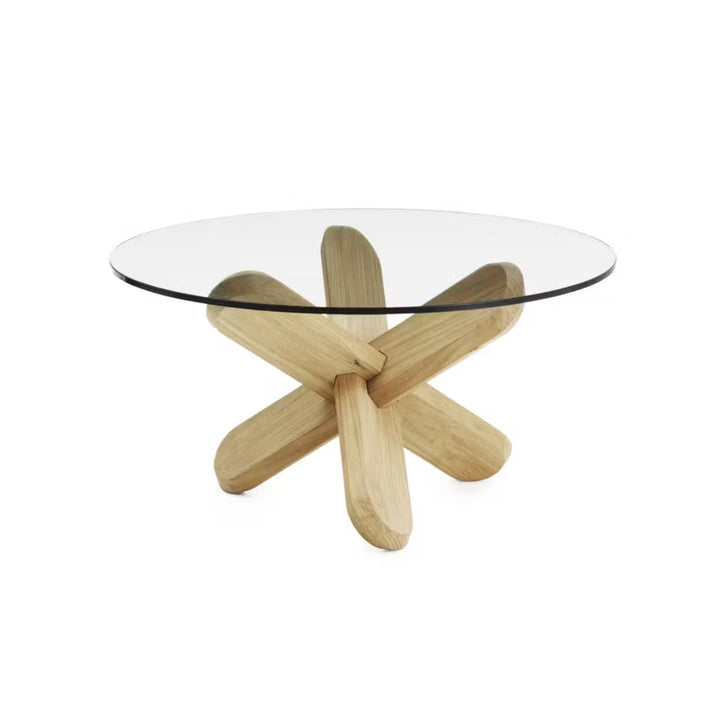 Normann Copenhagen Ding Sofabord, Glass/Oak