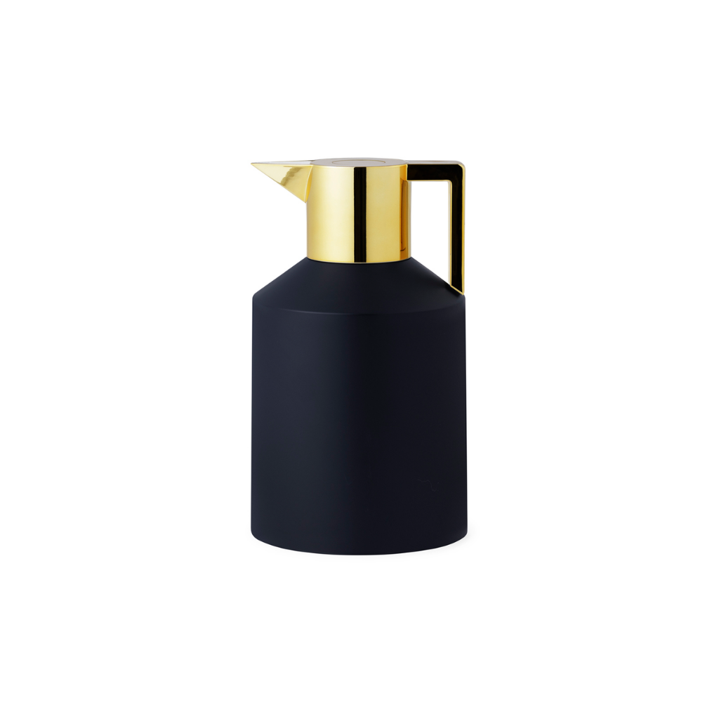 Normann Copenhagen Geo Termokande 1,5 L, Sort/Guld