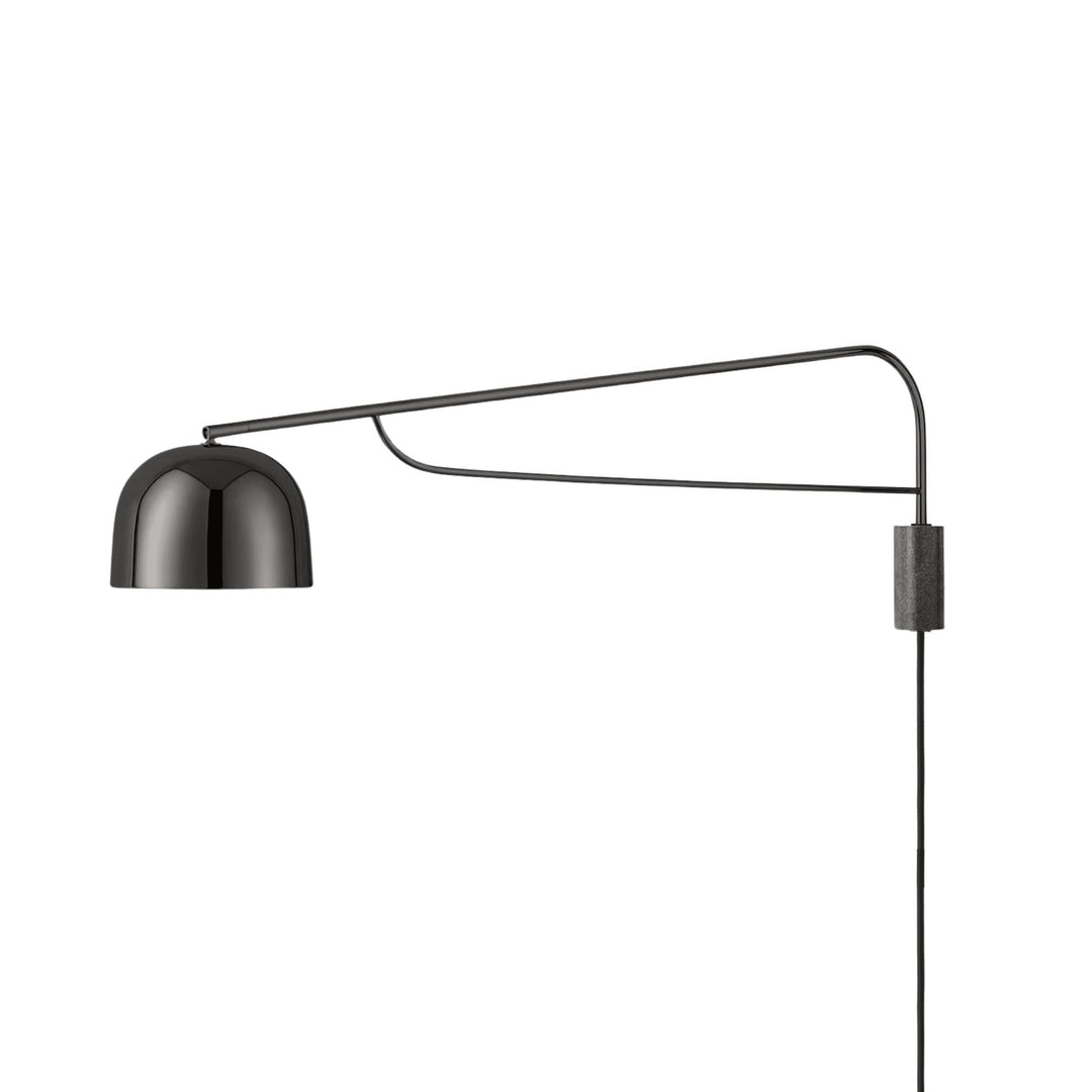Normann Copenhagen Grant Wall lamp 111 cm, Black/Granite