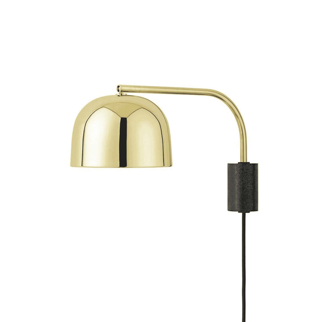 Normann Copenhagen Grant Væglampe 43 cm, Messing/Granit