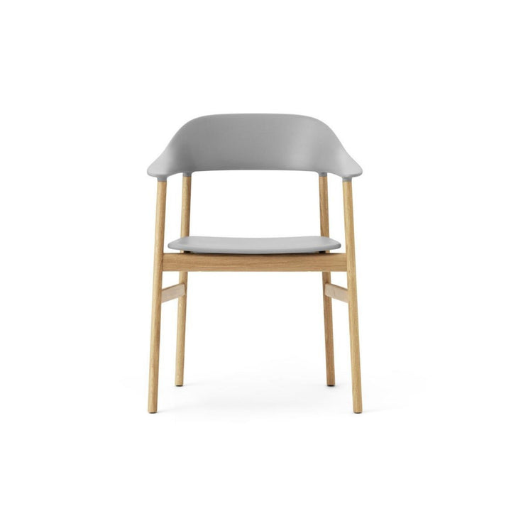 Normann Copenhagen Herit Armstol, Grå / Eg