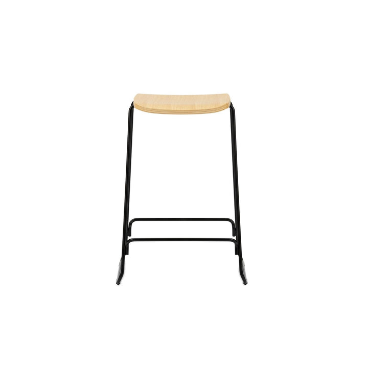 Normann Copenhagen Just Barstol H65, Eg / Stål
