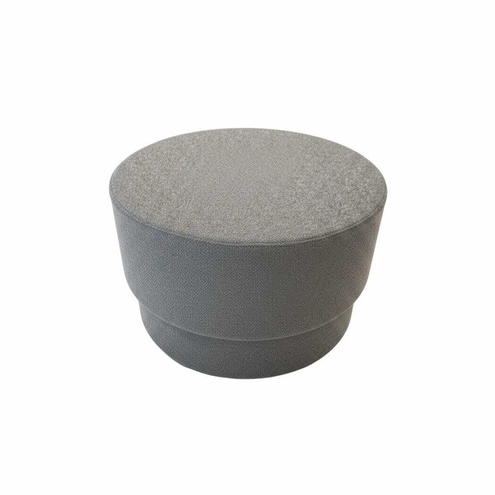Normann Copenhagen Silo Pouf Medium, Grå/Blå Bouclé