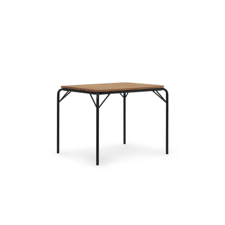 Normann Copenhagen Vig Havebord 90x90, Træ/Sort