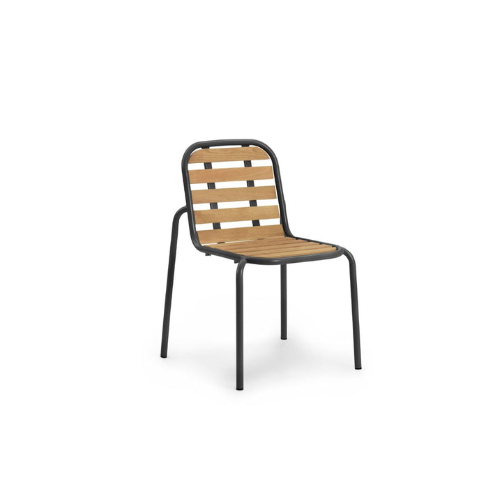 Normann Copenhagen Vig Havestol, Træ/Sort