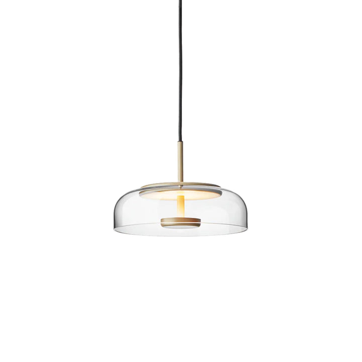 Nuura Blossi 1 Pendelleuchte, Nordic Gold / Clear