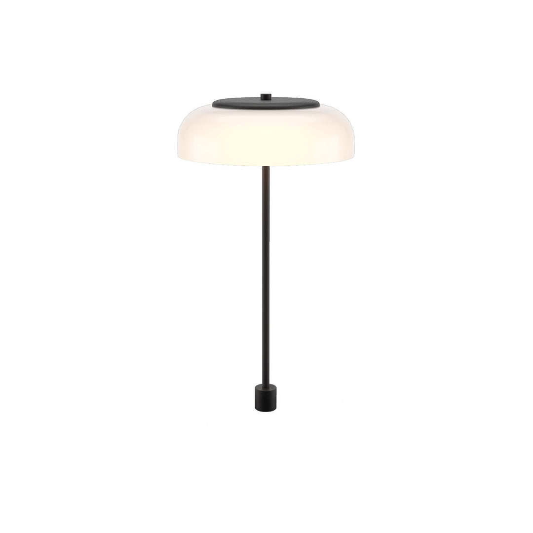 Nuura Blossi In-set Bordlampe, Sort / Opal