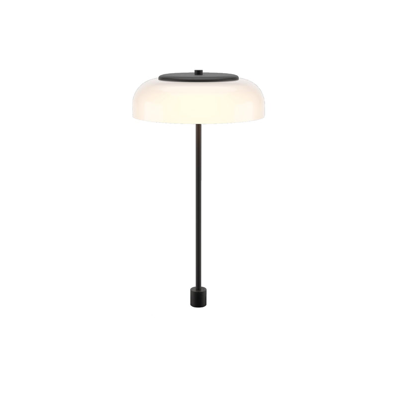 Nuura Blossi In-set Bordlampe, Sort / Opal