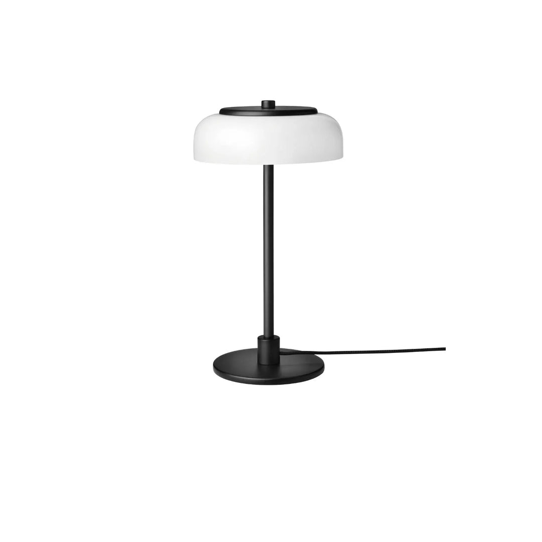 Nuura Blossi Table Tischlampe Small, Schwarz / Opal