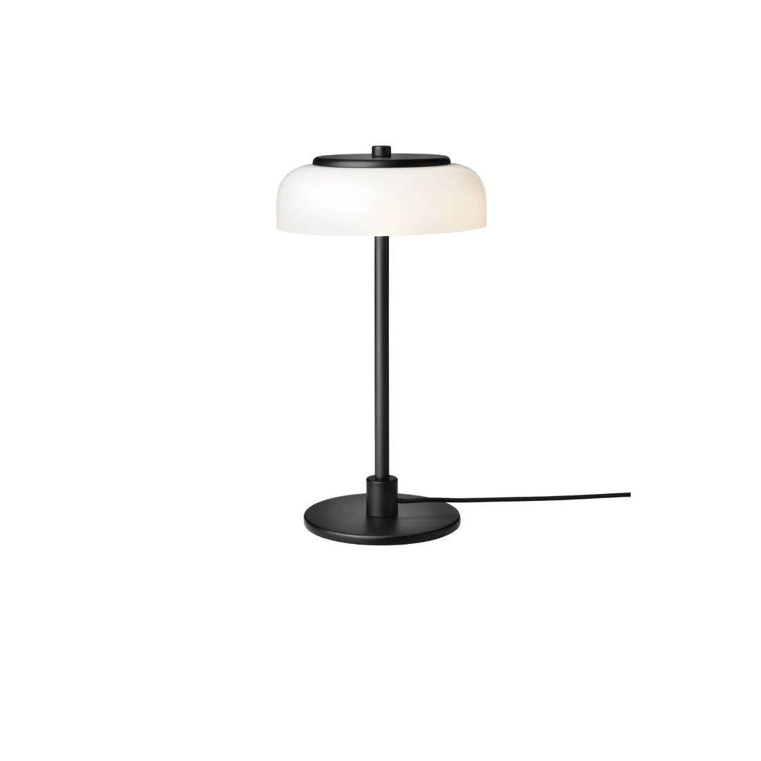 Nuura Blossi Table Tischlampe Small, Schwarz / Opal