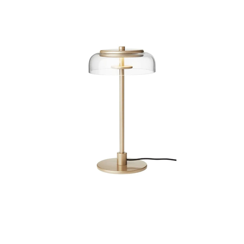Nuura Blossi Table Bordlampe Small, Nordic gold / Clear