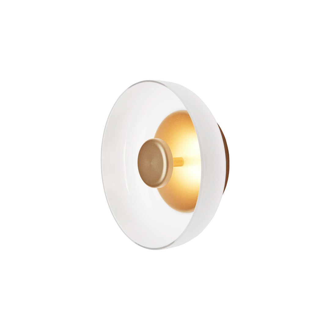 Nuura Blossi Wall Væglampe Ø29, Nordic gold / Opal