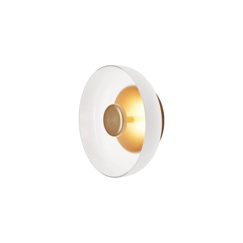 Nuura Blossi Wall Væglampe Ø23, Nordic gold / Opal