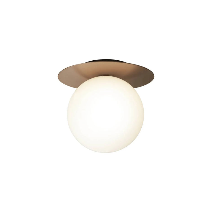 Nuura Liila 1 Large Væg / Loftlampe, Mørk bronze / Opal