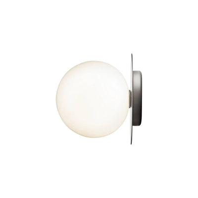 Nuura Liila 1 Large Væg / Loftlampe, Light silver / Opal