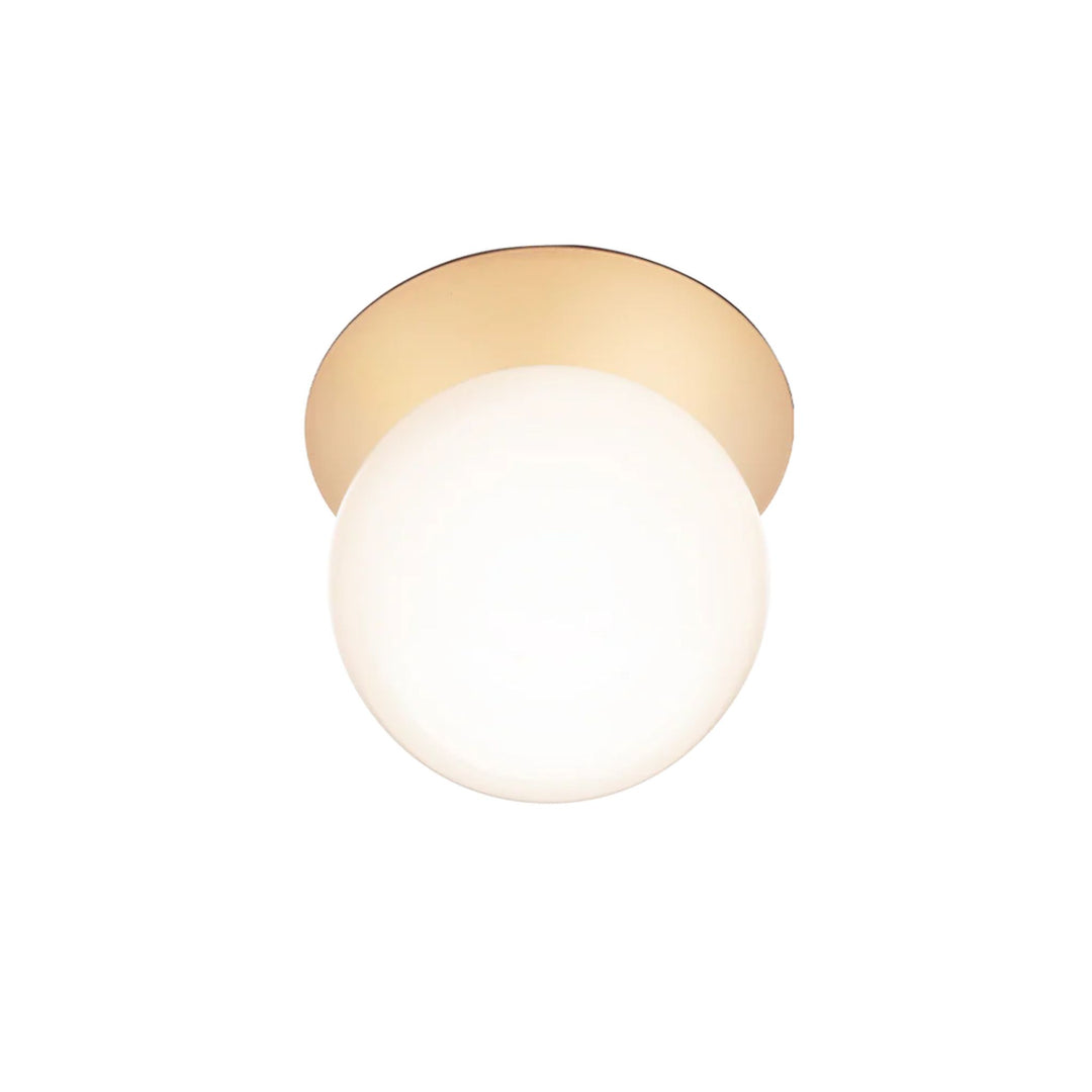 Nuura Liila 1 Large Væg / Loftlampe, Nordic gold / Opal