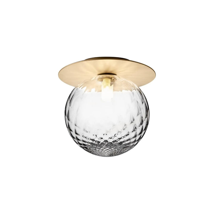 Nuura Liila 1 Large Væg / Loftlampe, Nordic gold / Optic clear