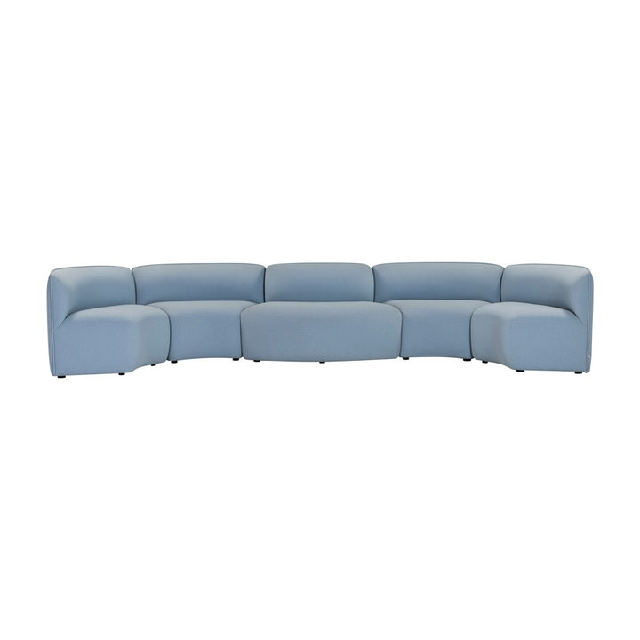 Wendelbo Panorama Dine Modul Sofa, Lyseblå (Cyber col. 2401)