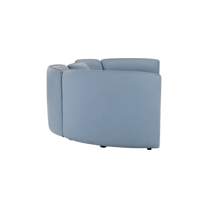 Wendelbo Panorama Dine Modul Sofa, Lyseblå (Cyber col. 2401)