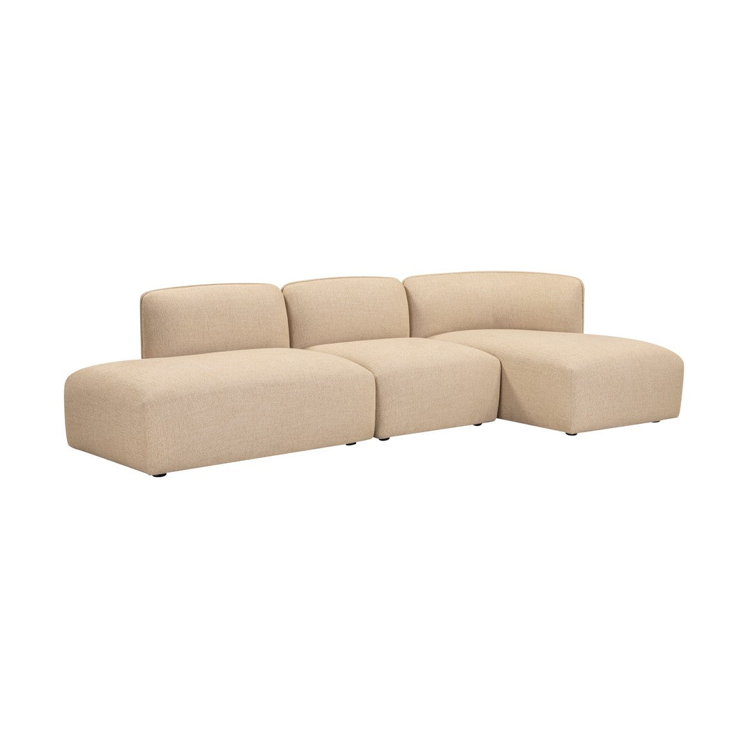 Wendelbo Panorama Lounge Modul Sofa, Beige (Ecriture col. 0240)