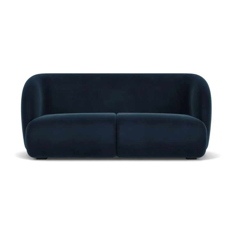 Paula 2 Personers Sofa - Velour Lux Navy