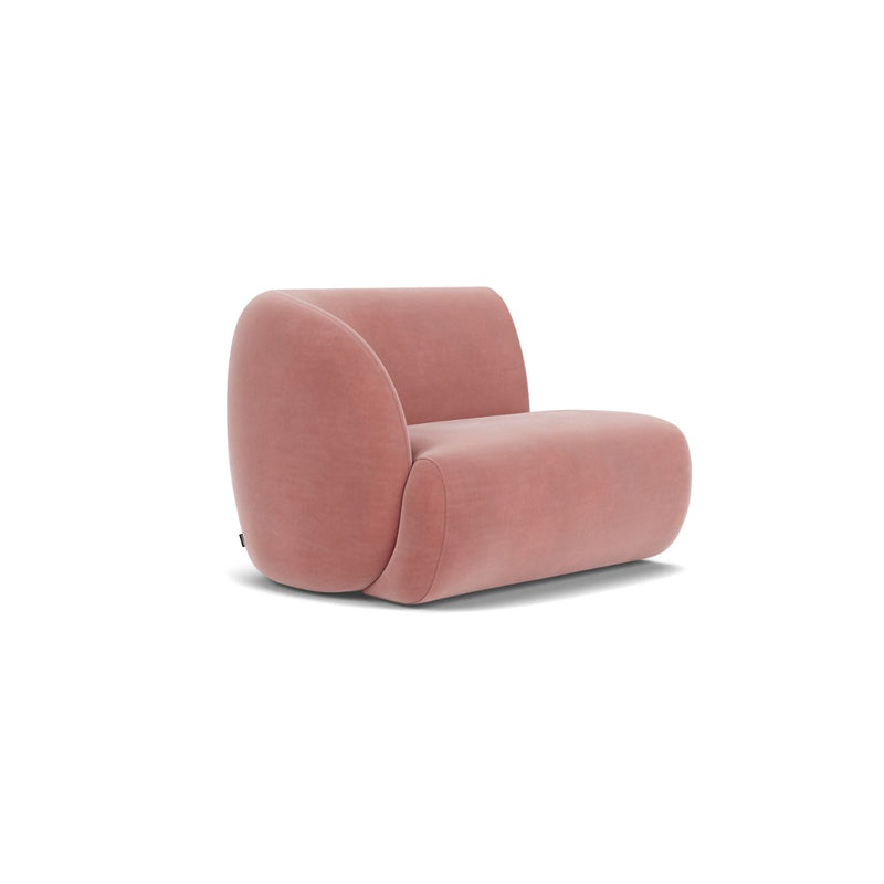 Paula Modulsofa - Velour Lux Vintage Rosa