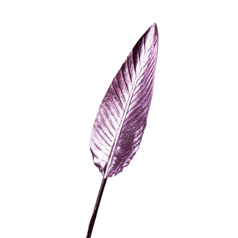 Reevein Studios The Dawn Feather Leaf Pink Faux Flowers