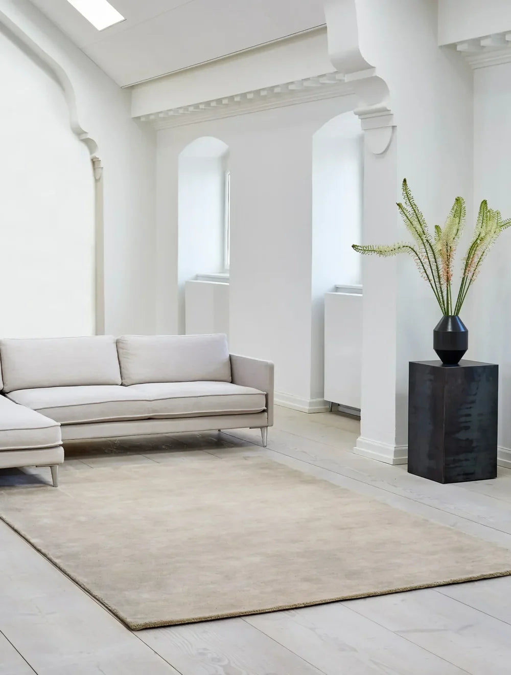 Massimo Repeat Gulvtæppe 200x300, Beige