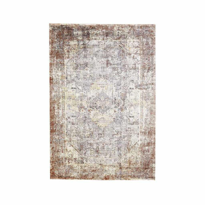 Rezas Abstract Gulvtæppe 160 x 230, Dark Grey Brown