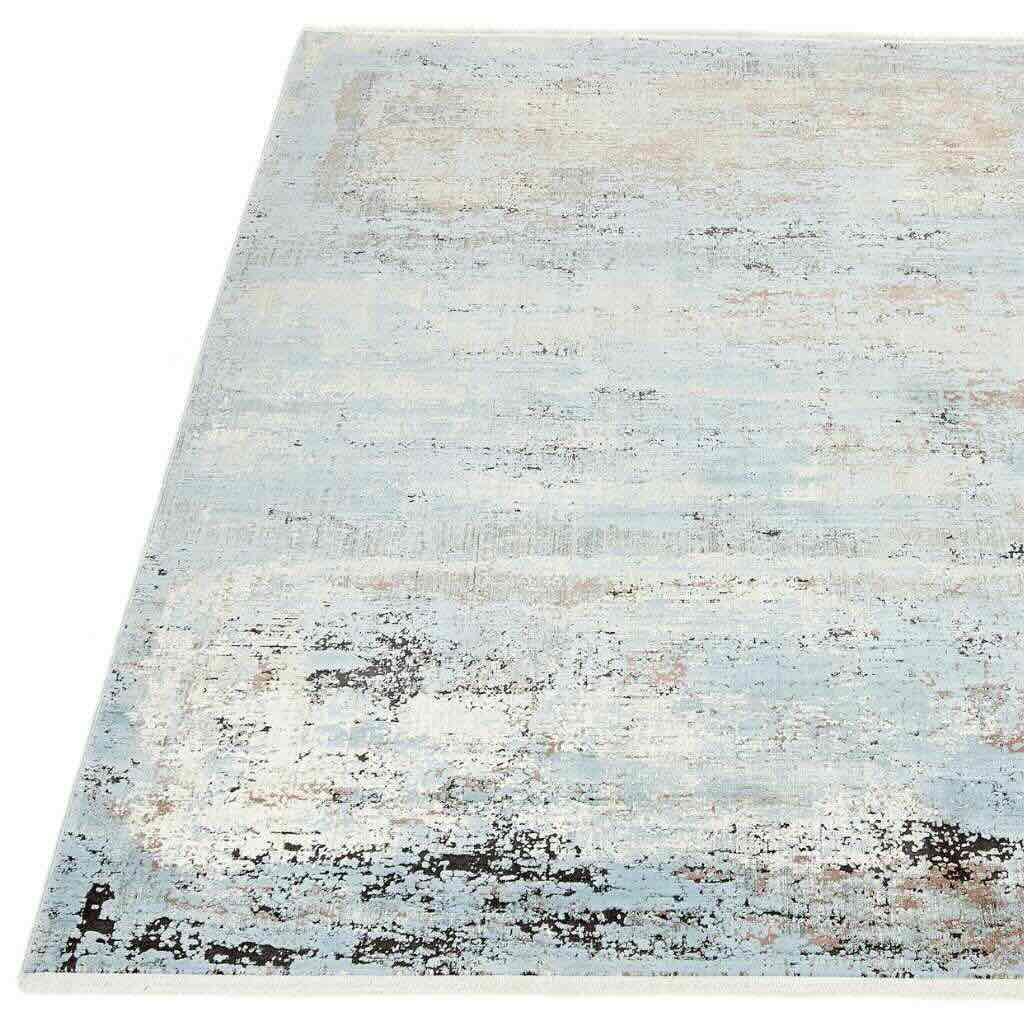 Rezas Abstract Gulvtæppe 160 x 230, Blue