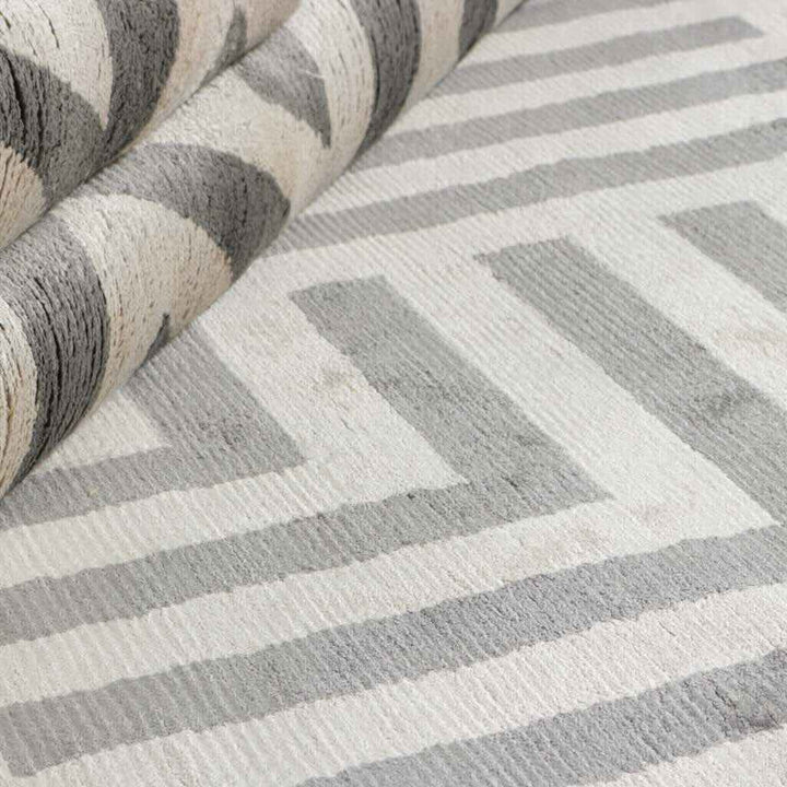 Rezas Cosmou Gulvtæppe 140 x 200, Avenue Black Beige