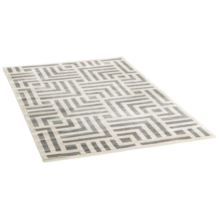 Rezas Cosmou Gulvtæppe 140 x 200, Avenue Black Beige