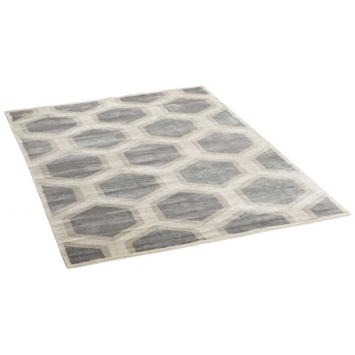 Rezas Cosmou Gulvtæppe 170 x 240, Décor Black Beige