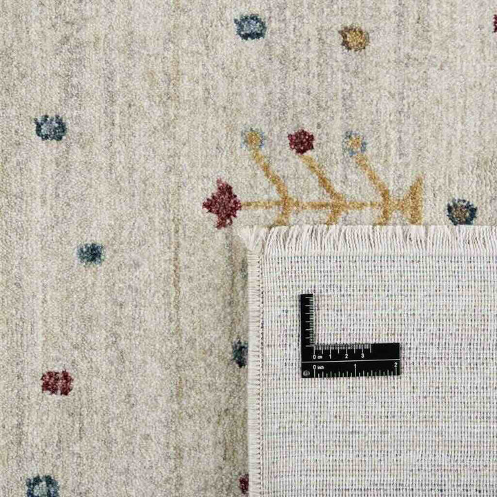 Rezas Everyday Gabbeh Gulvtæppe 200 x 290, White Blue