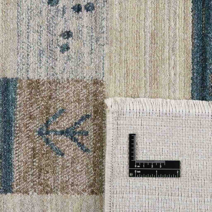 Rezas Everyday Gabbeh Gulvtæppe 170 x 240, Blue White