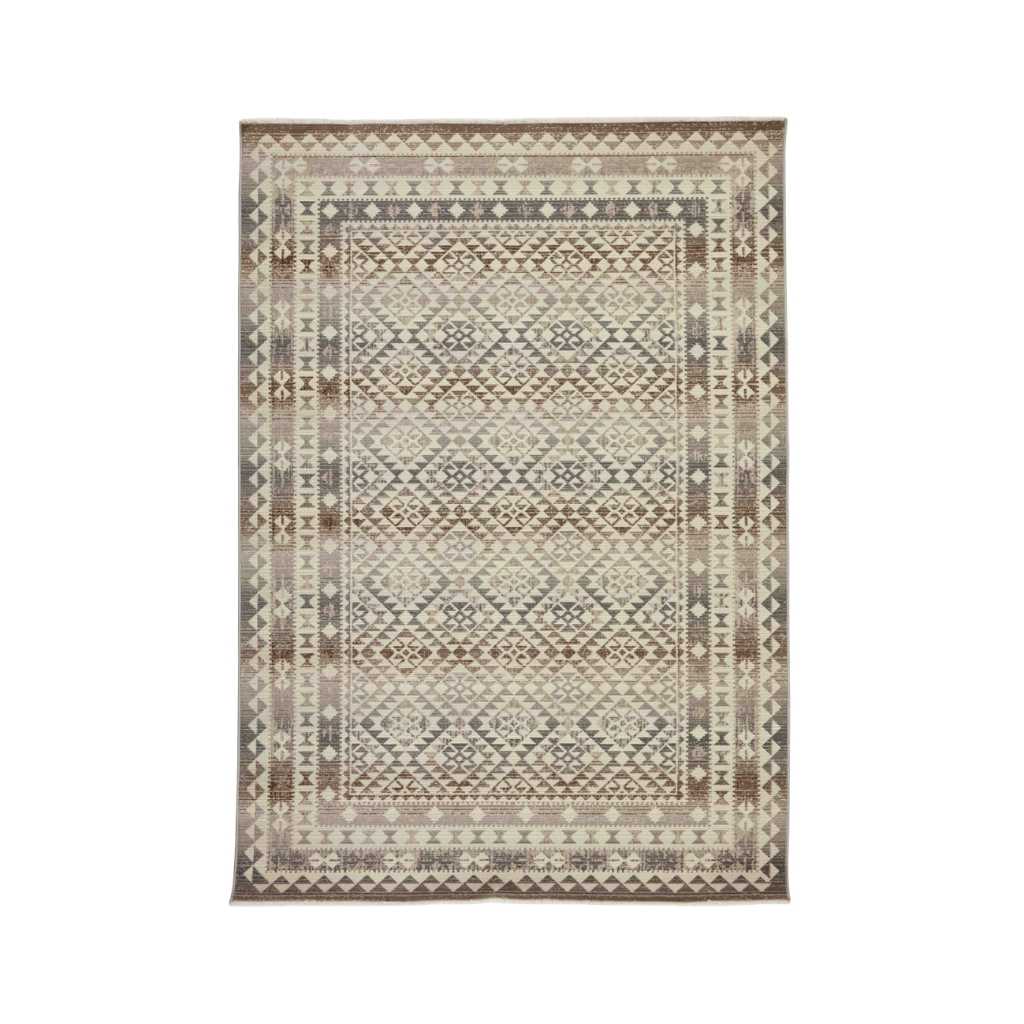 Rezas Everyday Kelim 9 Teppich 300 x 400, Beige