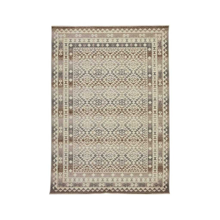 Rezas Everyday Kelim 9 Teppich 300 x 400, Beige