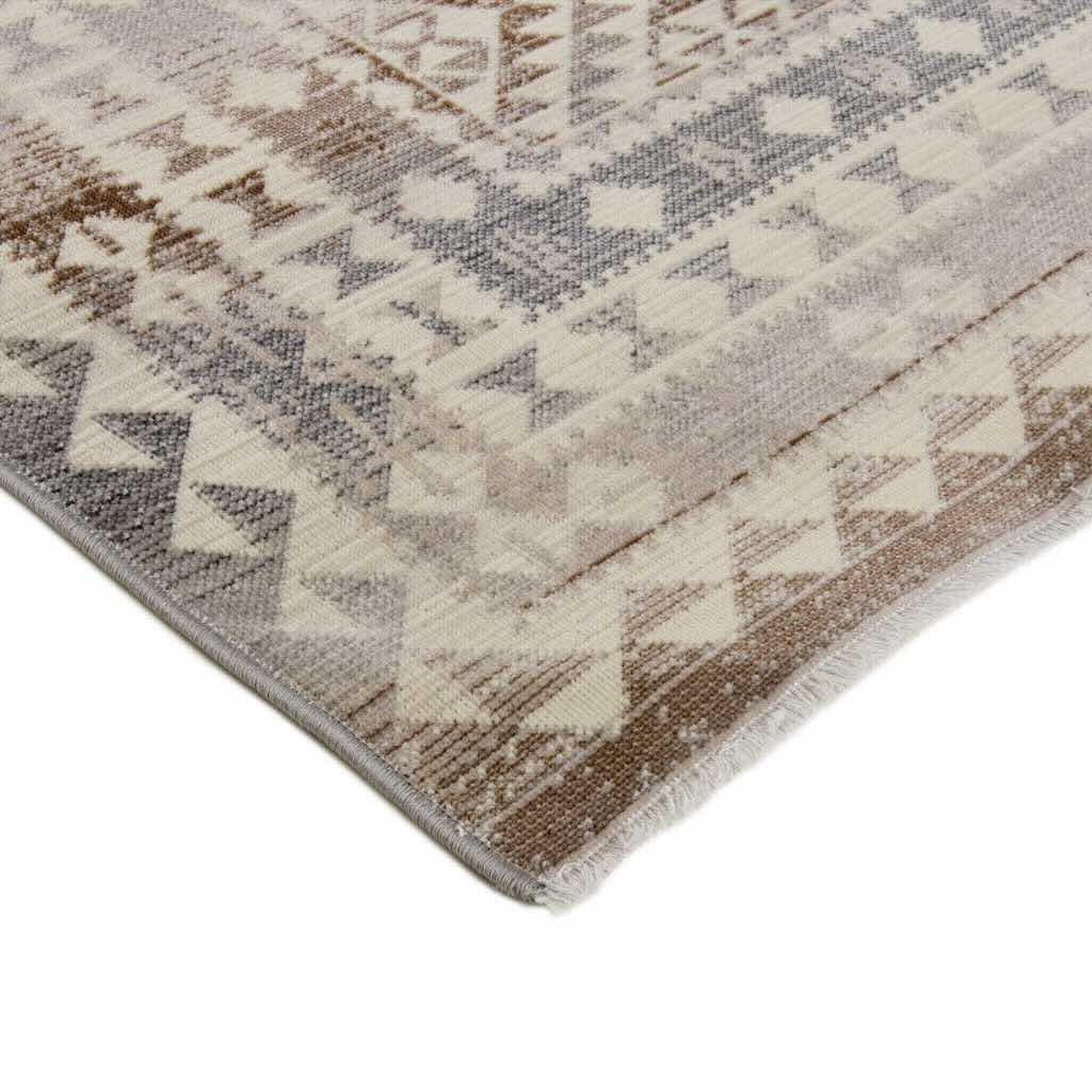 Rezas Everyday Kelim 9 Teppich 300 x 400, Beige