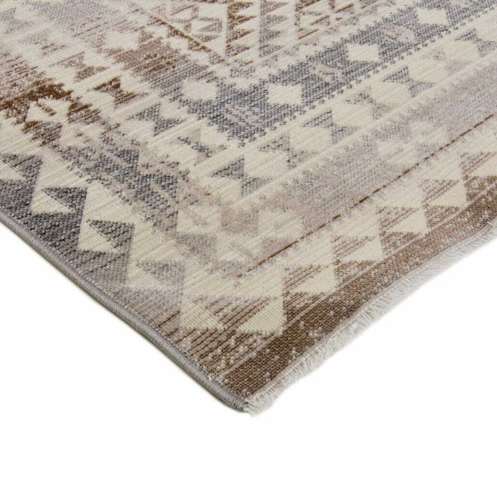 Rezas Everyday Kelim 9 Teppich 300 x 400, Beige