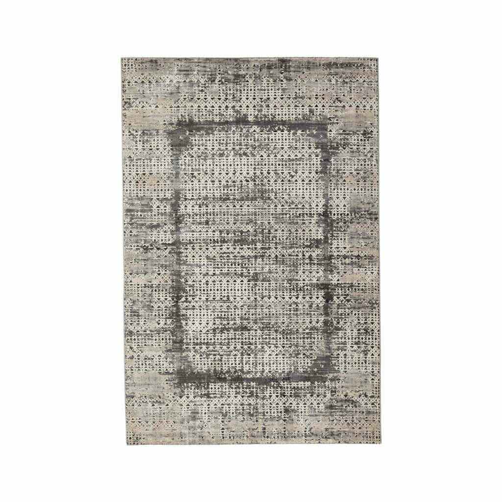 Rezas Everyday Noble 3 Gulvtæppe 200 x 290, Grey White